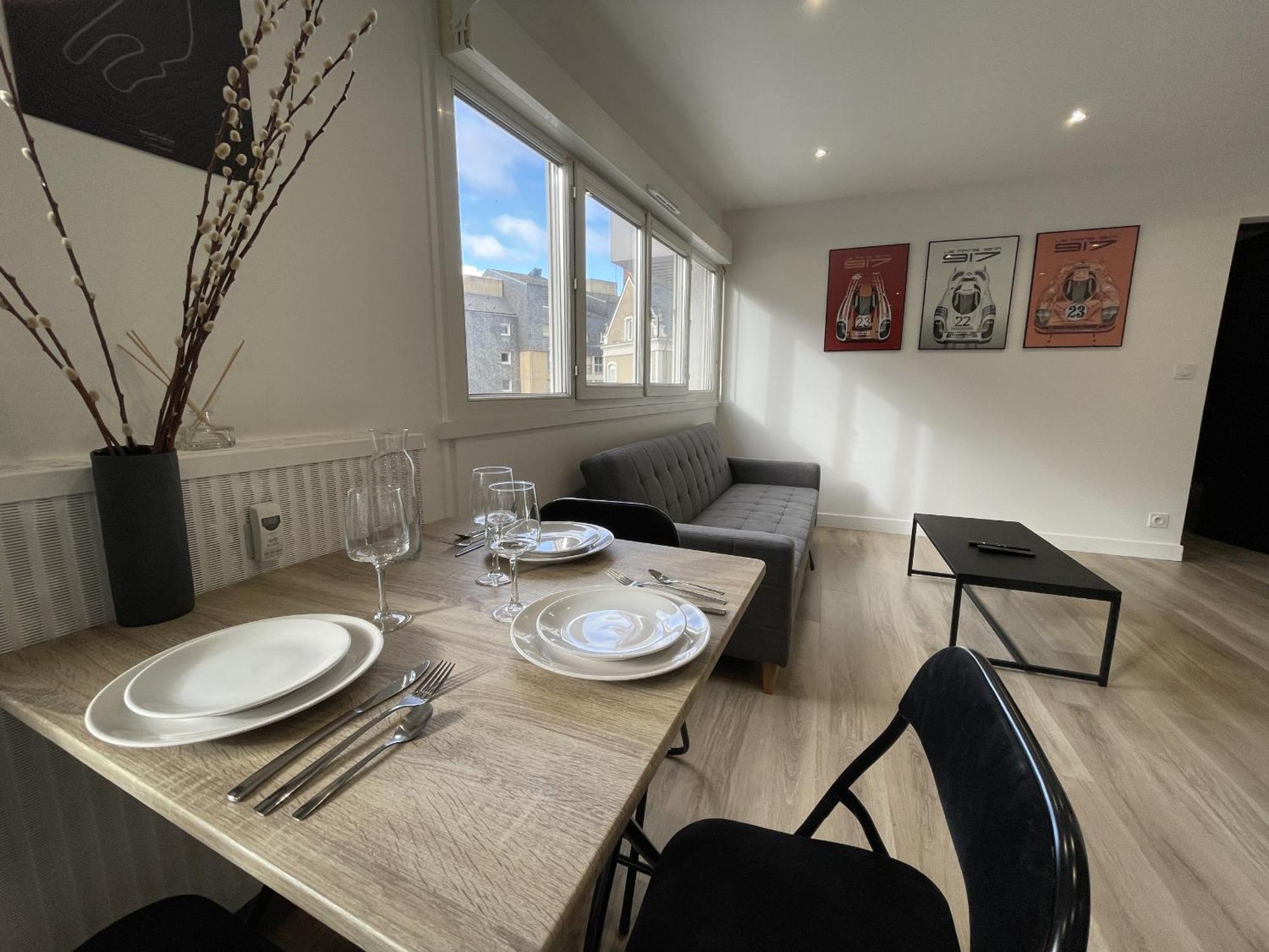 Апартаменти Le Scuderia - Centre - 3 Pers - Reve Au Mans Ле-Ман Екстер'єр фото